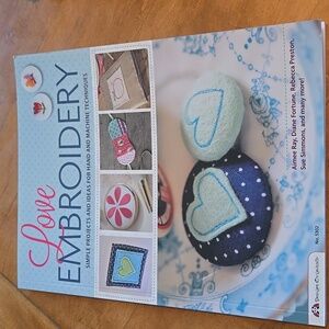 Love Embroidery By Design Originals Project Book